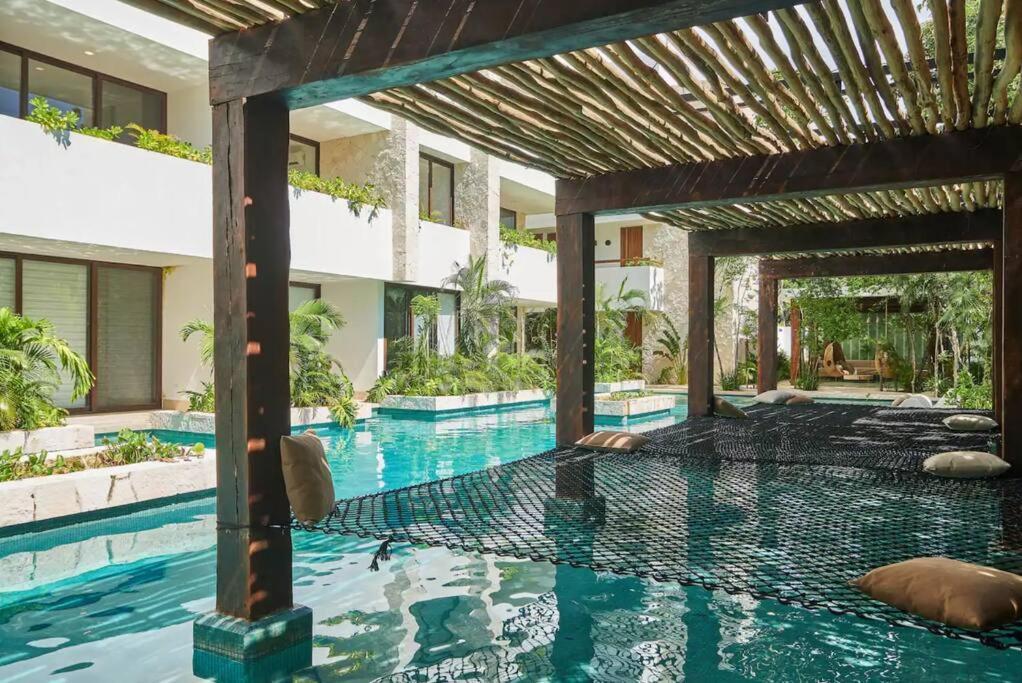 Omara 306 Luxe 2 Bdr Apartment Pooltable Great Pool Tulum Extérieur photo